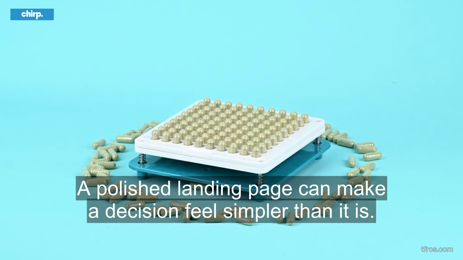 Chirp: A Short Video Guide to a Better Decision