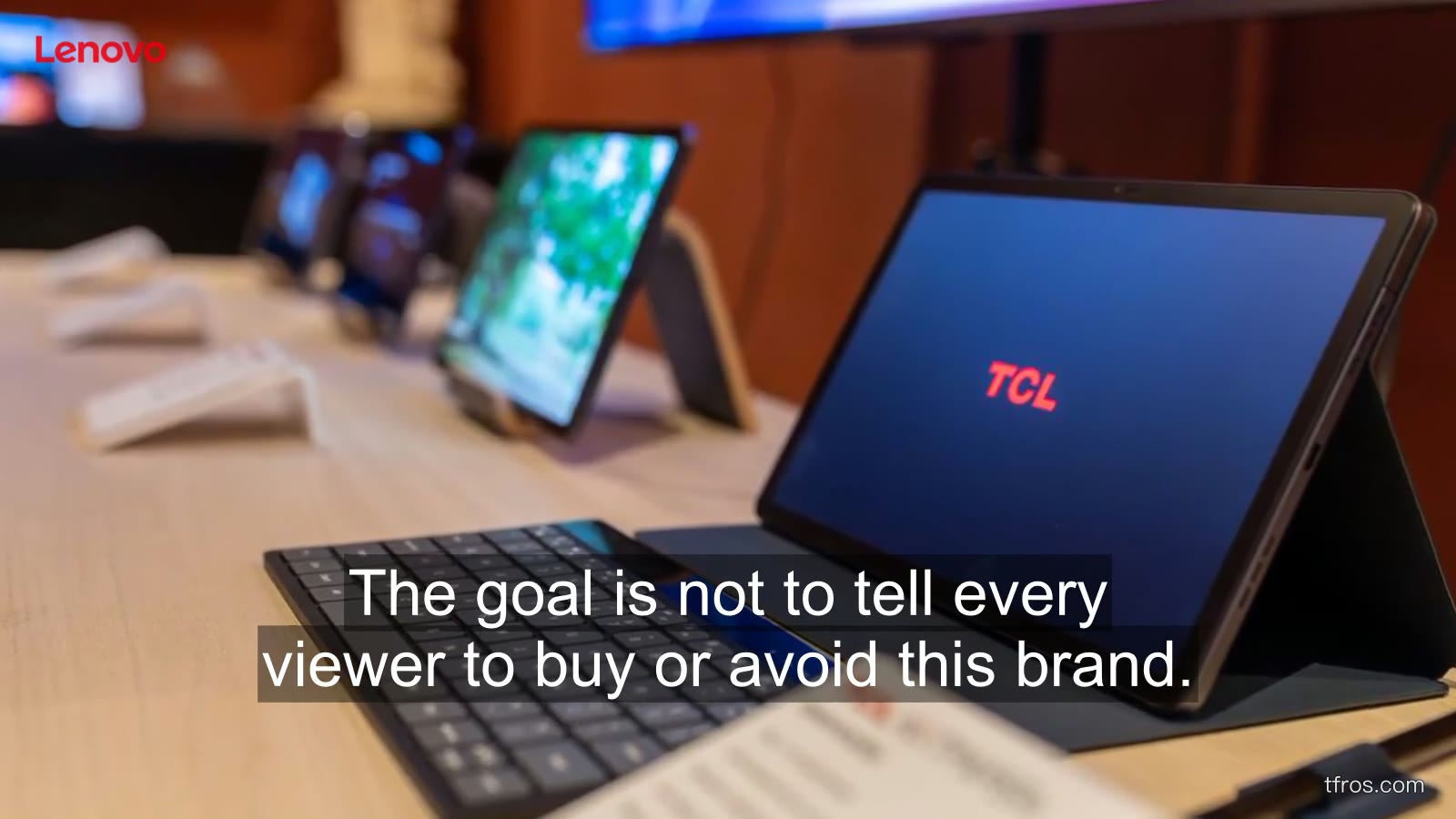 Lenovo - FR at a Glance: Audience, Costs and Conditions